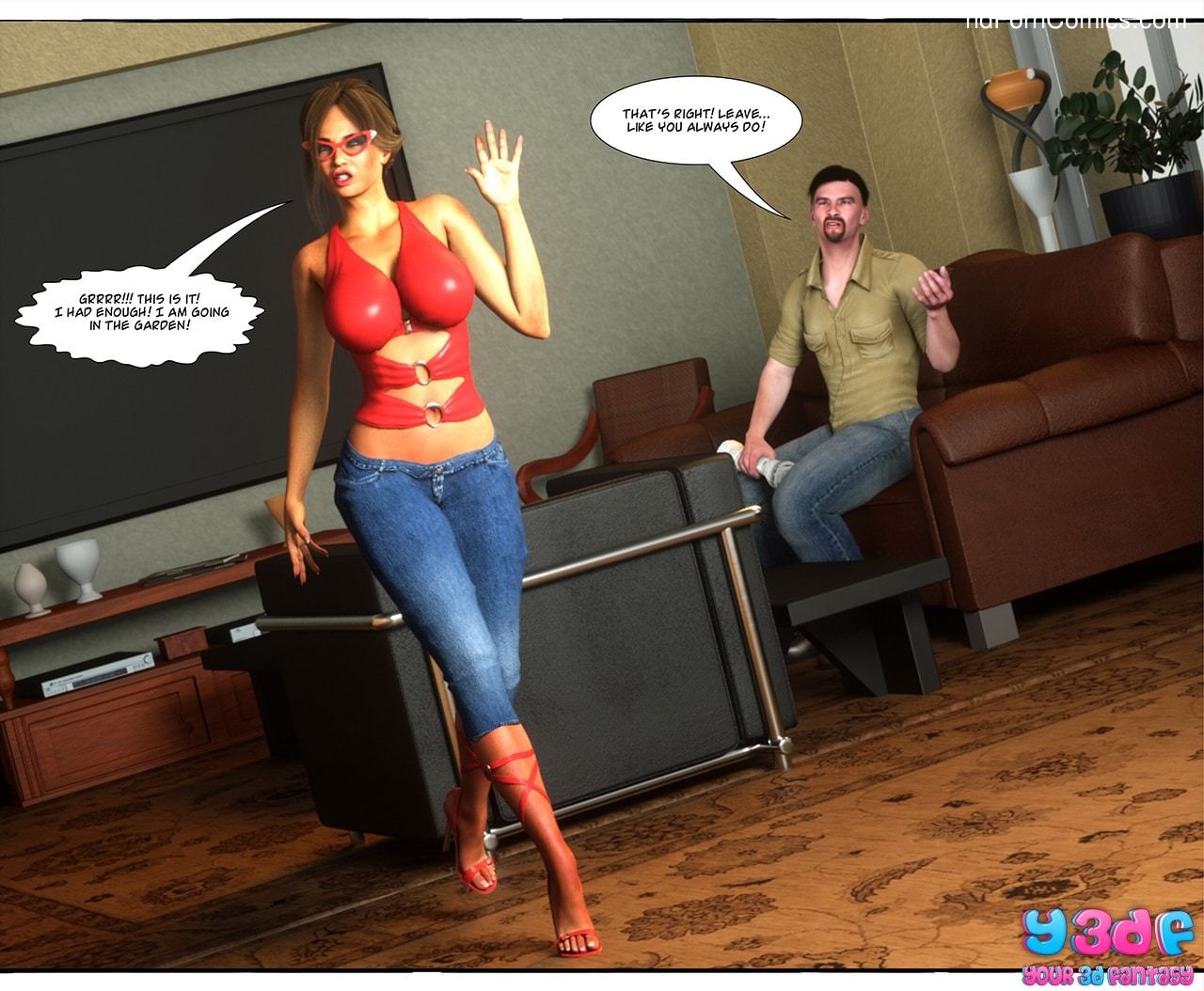 Y3DF- Something is Bugging Me9 free sex comic